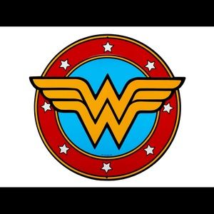 Wonder Woman Tear Drop Glass, New! DC WB 20oz